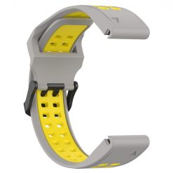 Remienok Sport Wristband sivo-žltý pre Garmin Fenix 7S / 6S / 5S | Kryty na mobil Kryty na mobil | Remienok Sport Wristband sivo-žltý pre Garmin Fenix 7S / 6S / 5S | Kryty na mobil