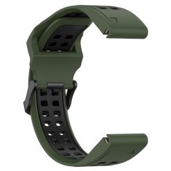 Kryty na mobil | Remienok Sport Wristband zeleno-čierny pre Garmin Fenix 7S / 6S / 5S | Kryty na mobil