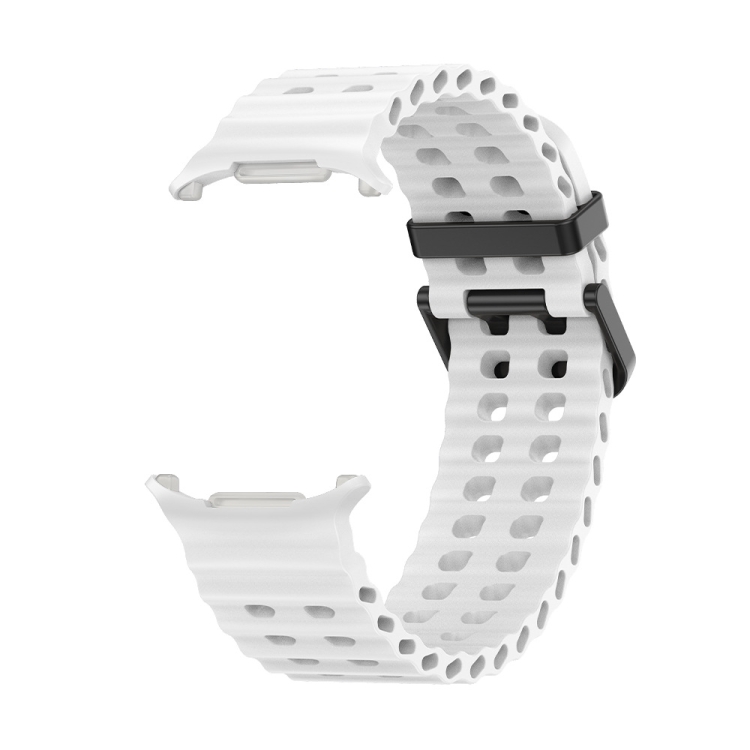 Remienok Techno Wristband biely pre Samsung Galaxy Watch Ultra 47mm / Watch Ultra 2 | Kryty na mobil Kryty na mobil | Remienok Techno Wristband biely pre Samsung Galaxy Watch Ultra 47mm / Watch Ultra 2 | Kryty na mobil