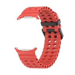Kryty na mobil | Remienok Techno Wristband červený pre Samsung Galaxy Watch Ultra 47mm / Watch Ultra 2 | Kryty na mobil
