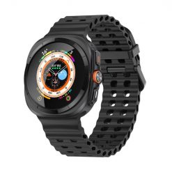 Kryty na mobil | Remienok Techno Wristband čierny pre Samsung Galaxy Watch Ultra 47mm / Watch Ultra 2 | Kryty na mobil
