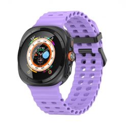 Kryty na mobil | Remienok Techno Wristband fialový pre Samsung Galaxy Watch Ultra 47mm / Watch Ultra 2 | Kryty na mobil