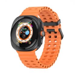 Remienok Techno Wristband oranžový pre Samsung Galaxy Watch Ultra 47mm / Watch Ultra 2