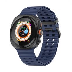 Kryty na mobil | Remienok Techno Wristband tmavomodrý pre Samsung Galaxy Watch Ultra 47mm / Watch Ultra 2 | Kryty na mobil