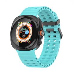 Kryty na mobil | Remienok Techno Wristband tyrkysový pre Samsung Galaxy Watch Ultra 47mm / Watch Ultra 2 | Kryty na mobil