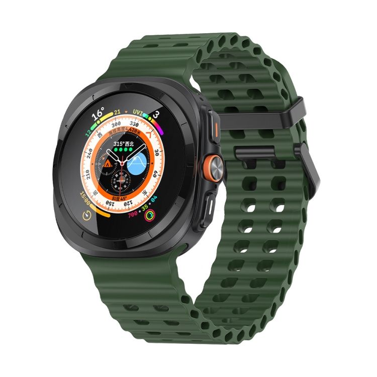 Remienok Techno Wristband zelený pre Samsung Galaxy Watch Ultra 47mm / Watch Ultra 2 | Kryty na mobil Kryty na mobil | Remienok Techno Wristband zelený pre Samsung Galaxy Watch Ultra 47mm / Watch Ultra 2 | Kryty na mobil
