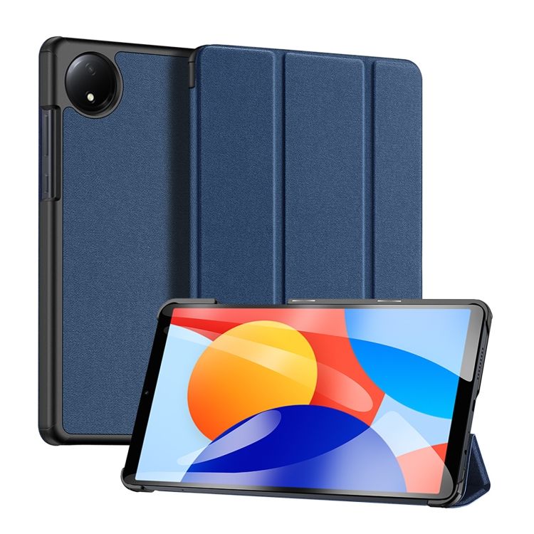 Knižkové puzdro Dux Ducis Domo case tmavomodré – Xiaomi Redmi Pad SE LTE (4G) 8,7″ | Kryty na mobil Kryty na mobil | Knižkové puzdro Dux Ducis Domo case tmavomodré – Xiaomi Redmi Pad SE LTE (4G) 8,7″ | Kryty na mobil
