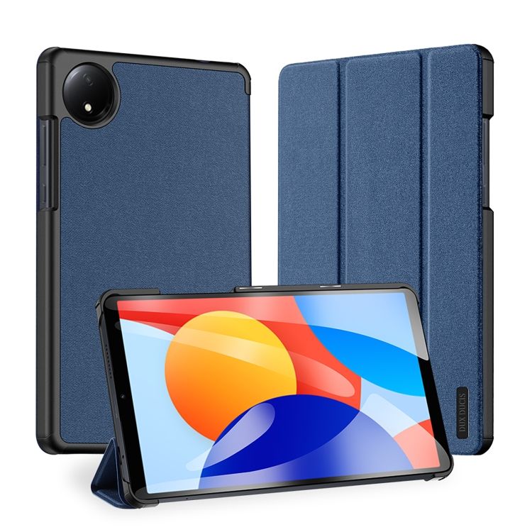 Knižkové puzdro Dux Ducis Domo case tmavomodré – Xiaomi Redmi Pad SE LTE (4G) 8,7″ | Kryty na mobil Kryty na mobil | Knižkové puzdro Dux Ducis Domo case tmavomodré – Xiaomi Redmi Pad SE LTE (4G) 8,7″ | Kryty na mobil