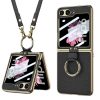 Kryty na mobil | Kryt GKK Strap case ružový – Samsung Galaxy Z Flip 6 / Z Flip 7 FE | Kryty na mobil