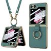 Kryt GKK Strap case fialový – Samsung Galaxy Z Flip 6 / Z Flip 7 FE | Kryty na mobil Kryty na mobil | Kryt GKK Strap case fialový – Samsung Galaxy Z Flip 6 / Z Flip 7 FE | Kryty na mobil