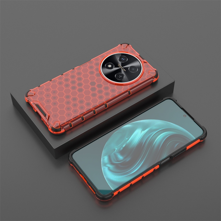 Odolný kryt Honeycomb Armor červený – Huawei Nova 12i | Kryty na mobil Kryty na mobil | Odolný kryt Honeycomb Armor červený – Huawei Nova 12i | Kryty na mobil