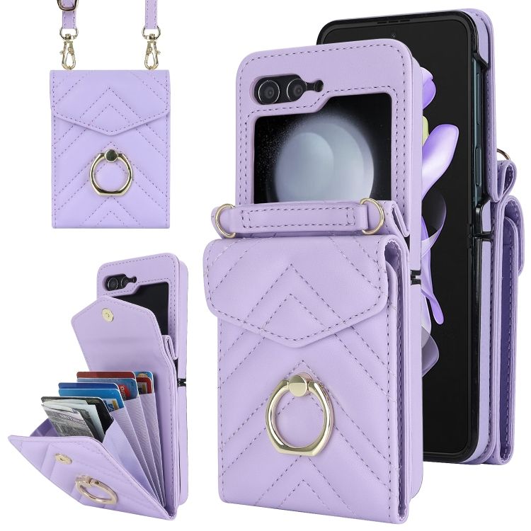 Peňaženkové puzdro Arrow Card case fialové – Samsung Galaxy Z Flip 6 / Z Flip 7 FE | Kryty na mobil Kryty na mobil | Peňaženkové puzdro Arrow Card case fialové – Samsung Galaxy Z Flip 6 / Z Flip 7 FE | Kryty na mobil