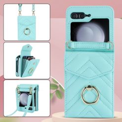 Kryty na mobil | Peňaženkové puzdro Arrow Card case zelené – Samsung Galaxy Z Flip 6 / Z Flip 7 FE | Kryty na mobil