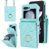 Kryty na mobil | Peňaženkové puzdro Arrow Card case červené – Samsung Galaxy Z Flip 6 / Z Flip 7 FE | Kryty na mobil