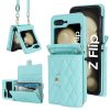 Kryty na mobil | Peňaženkové puzdro Diamond Card case ružové – Samsung Galaxy Z Flip 6 / Z Flip 7 FE | Kryty na mobil
