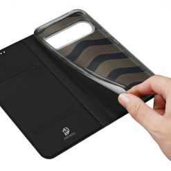 Kryty na mobil | Peňaženkové puzdro Dux Ducis Skin Pro čierne – Google Pixel 9 Pro XL | Kryty na mobil