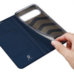 Kryty na mobil | Peňaženkové puzdro Dux Ducis Skin Pro modré – Google Pixel 9 Pro XL | Kryty na mobil