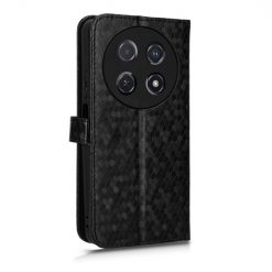 Peňaženkové puzdro Honeycomb Dot Texture Case čierne – Huawei Nova 12i | Kryty na mobil Kryty na mobil | Peňaženkové puzdro Honeycomb Dot Texture Case čierne – Huawei Nova 12i | Kryty na mobil