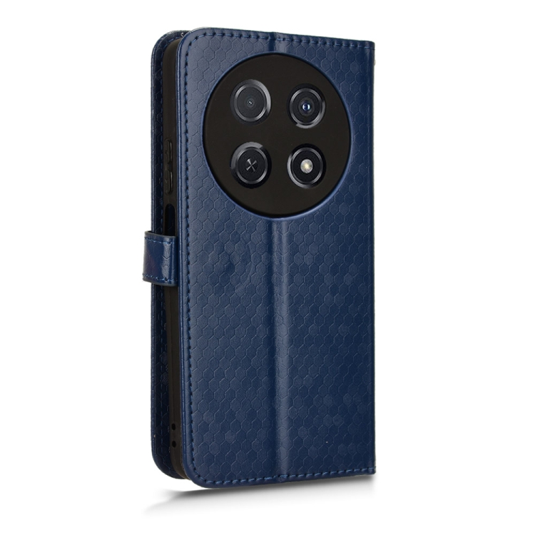 Peňaženkové puzdro Honeycomb Dot Texture Case modré – Huawei Nova 12i | Kryty na mobil Kryty na mobil | Peňaženkové puzdro Honeycomb Dot Texture Case modré – Huawei Nova 12i | Kryty na mobil