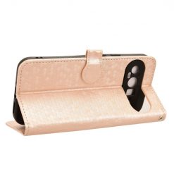 Kryty na mobil | Peňaženkové puzdro Honeycomb Dot Texture Case zlaté – Google Pixel 9 Pro XL | Kryty na mobil