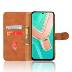 Peňaženkové puzdro Solid hnedé – Vivo Y28 | Kryty na mobil Kryty na mobil | Peňaženkové puzdro Solid hnedé – Vivo Y28 | Kryty na mobil