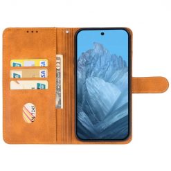 Kryty na mobil | Peňaženkové puzdro Splendid case hnedé – Google Pixel 9 | Kryty na mobil