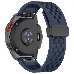 Remienok Safe Wristband tmavomodrý pre Garmin Epix Pro Gen 2 (47mm) | Kryty na mobil Kryty na mobil | Remienok Safe Wristband tmavomodrý pre Garmin Epix Pro Gen 2 (47mm) | Kryty na mobil
