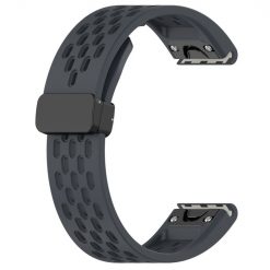 Kryty na mobil | Remienok Safe Wristband tmavosivý pre Garmin Epix Pro 42mm | Kryty na mobil