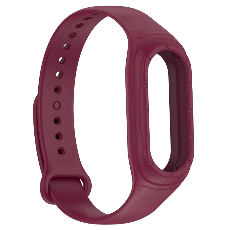 Remienok Solid Wristband bordový pre Xiaomi Smart Band 9 / Smart Band 10 | Kryty na mobil Kryty na mobil | Remienok Solid Wristband bordový pre Xiaomi Smart Band 9 / Smart Band 10 | Kryty na mobil