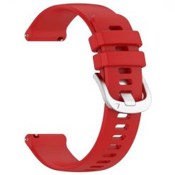 Kryty na mobil | Remienok Solid Wristband červený pre Garmin Vivoactive 5 | Kryty na mobil