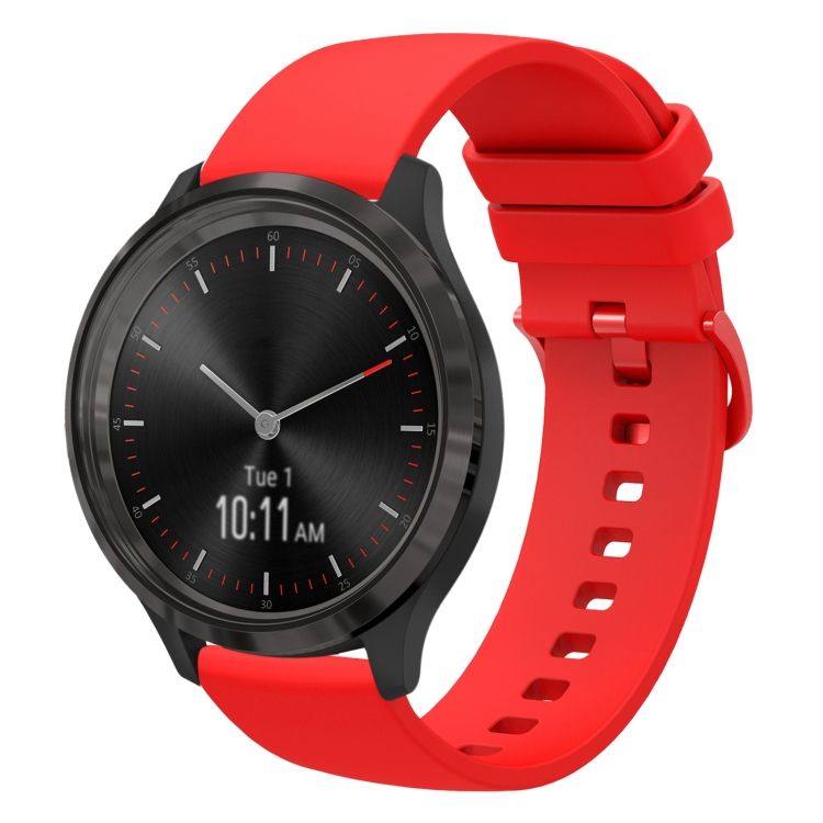 Remienok Solid Wristband červený pre Garmin Vivomove 3 (20mm) | Kryty na mobil Kryty na mobil | Remienok Solid Wristband červený pre Garmin Vivomove 3 (20mm) | Kryty na mobil