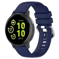 Kryty na mobil | Remienok Solid Wristband modrý pre Garmin Vivoactive 5 | Kryty na mobil