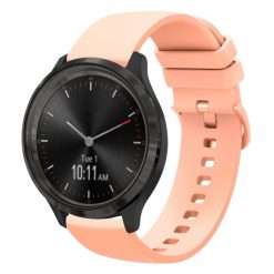 Remienok Solid Wristband ružový pre Garmin Vivomove 3 (20mm)