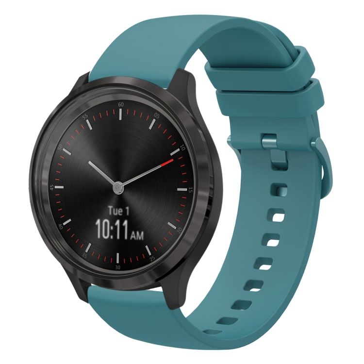 Remienok Solid Wristband zelený pre Garmin Vivomove 3 (20mm) | Kryty na mobil Kryty na mobil | Remienok Solid Wristband zelený pre Garmin Vivomove 3 (20mm) | Kryty na mobil