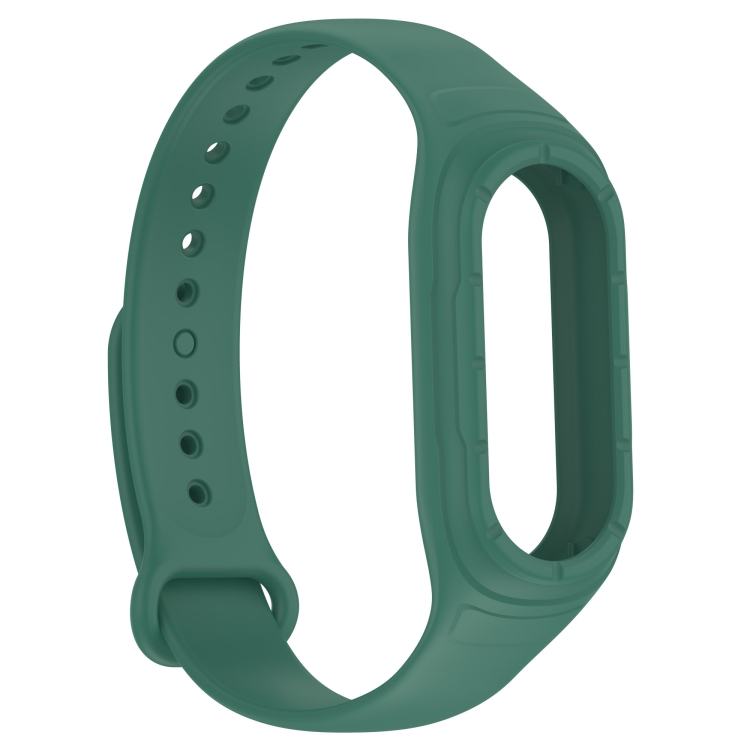Remienok Solid Wristband zelený pre Xiaomi Smart Band 9 / Smart Band 10 | Kryty na mobil Kryty na mobil | Remienok Solid Wristband zelený pre Xiaomi Smart Band 9 / Smart Band 10 | Kryty na mobil