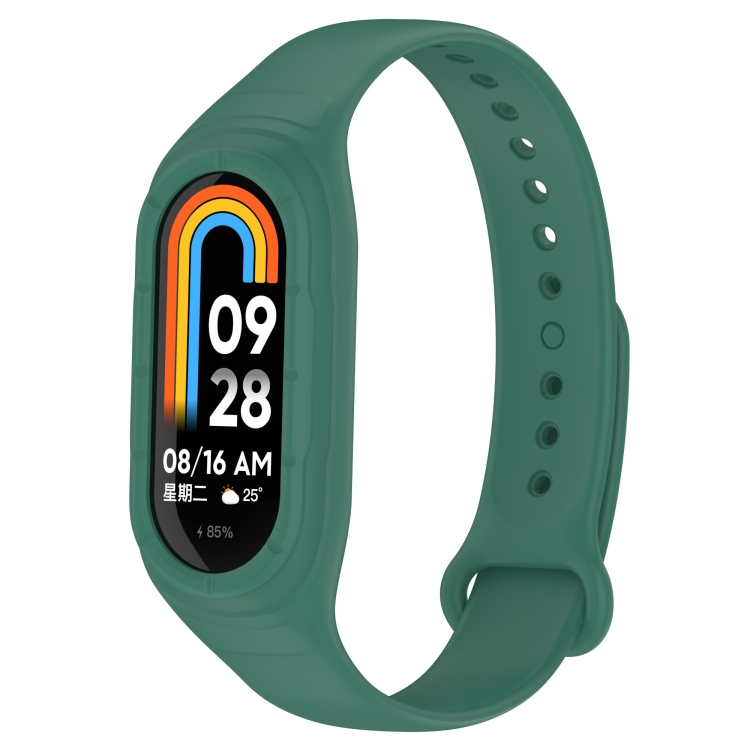 Remienok Solid Wristband zelený pre Xiaomi Smart Band 9 / Smart Band 10 | Kryty na mobil Kryty na mobil | Remienok Solid Wristband zelený pre Xiaomi Smart Band 9 / Smart Band 10 | Kryty na mobil