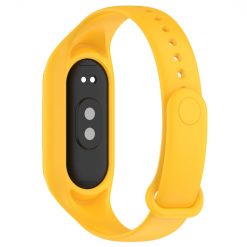 Kryty na mobil | Remienok Solid Wristband žltý pre Xiaomi Smart Band 9 / Smart Band 10 | Kryty na mobil