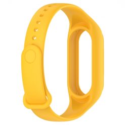 Kryty na mobil | Remienok Solid Wristband žltý pre Xiaomi Smart Band 9 / Smart Band 10 | Kryty na mobil