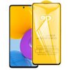Kryty na mobil | Tvrdené sklo celopovrchové čierne – Samsung Galaxy M52 | Kryty na mobil