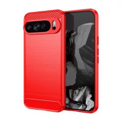 Zadný Kryt Carbon červený – Google Pixel 9 Pro XL
