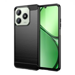 Kryty na mobil | Zadný kryt Carbon čierny – Realme C61 | Kryty na mobil