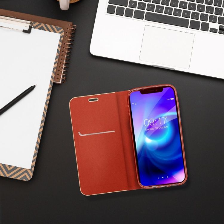 Knižkové puzdro Luna Book červené – Apple iPhone 16 Plus | Kryty na mobil Kryty na mobil | Knižkové puzdro Luna Book červené – Apple iPhone 16 Plus | Kryty na mobil