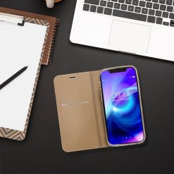Kryty na mobil | Knižkové puzdro Luna Book zlaté – Apple iPhone 16 Pro Max | Kryty na mobil