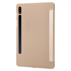 Knižkové puzdro Pure case zlaté – Samsung Galaxy Tab S7 / Tab S8 | Kryty na mobil Kryty na mobil | Knižkové puzdro Pure case zlaté – Samsung Galaxy Tab S7 / Tab S8 | Kryty na mobil