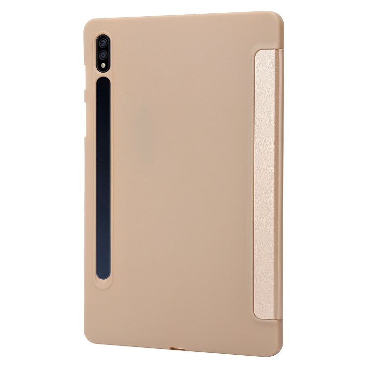 Knižkové puzdro Pure case zlaté – Samsung Galaxy Tab S7 / Tab S8 | Kryty na mobil Kryty na mobil | Knižkové puzdro Pure case zlaté – Samsung Galaxy Tab S7 / Tab S8 | Kryty na mobil