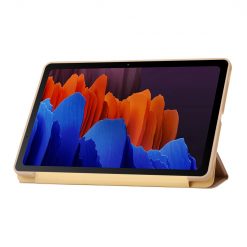 Knižkové puzdro Pure case zlaté – Samsung Galaxy Tab S7 / Tab S8 | Kryty na mobil Kryty na mobil | Knižkové puzdro Pure case zlaté – Samsung Galaxy Tab S7 / Tab S8 | Kryty na mobil