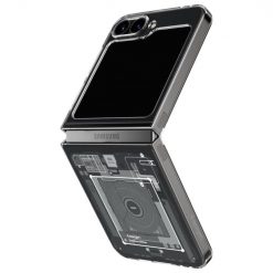 Kryty na mobil | Ochranný kryt Spigen Zero One transparentný – Samsung Galaxy Z Flip 6 / Z Flip 7 FE | Kryty na mobil