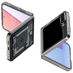 Kryty na mobil | Ochranný kryt Spigen Zero One transparentný – Samsung Galaxy Z Flip 6 / Z Flip 7 FE | Kryty na mobil