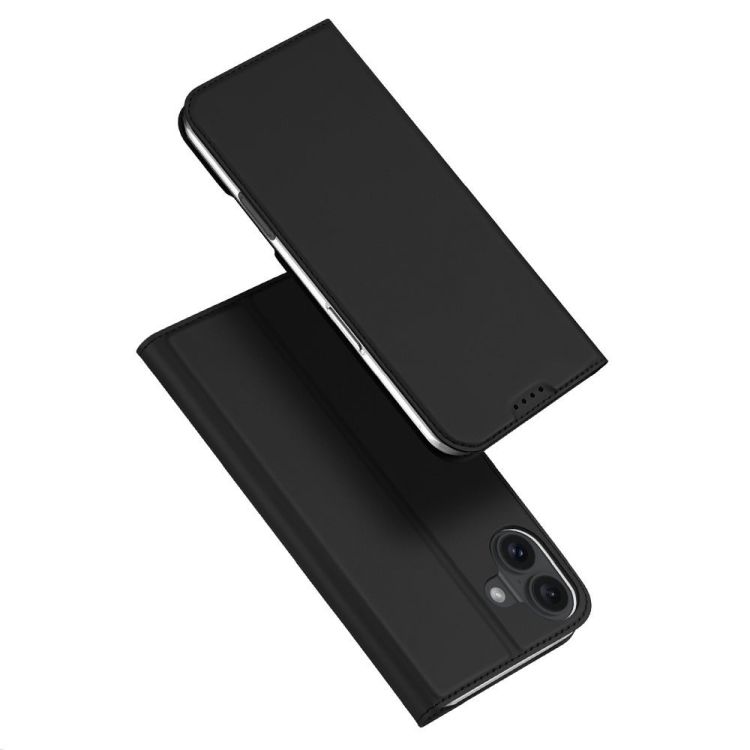 Peňaženkové puzdro Dux Ducis Skin Pro čierne – Apple iPhone 16 Plus | Kryty na mobil Kryty na mobil | Peňaženkové puzdro Dux Ducis Skin Pro čierne – Apple iPhone 16 Plus | Kryty na mobil