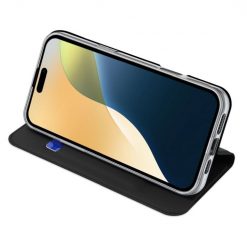 Peňaženkové puzdro Dux Ducis Skin Pro čierne – Apple iPhone 16 Pro | Kryty na mobil Kryty na mobil | Peňaženkové puzdro Dux Ducis Skin Pro čierne – Apple iPhone 16 Pro | Kryty na mobil